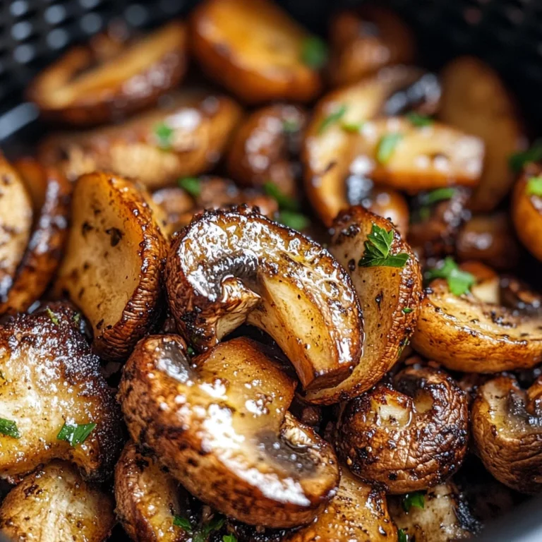 Air Fryer Mushrooms: Discover a Crispy Delight Today!