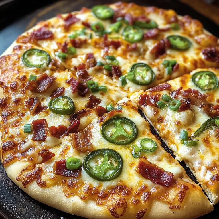 Jalapeño Popper Pizza