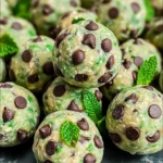 Mint Chocolate Chip Protein Balls