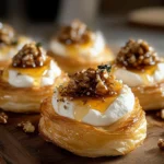 Goat Cheese and Honey Bites