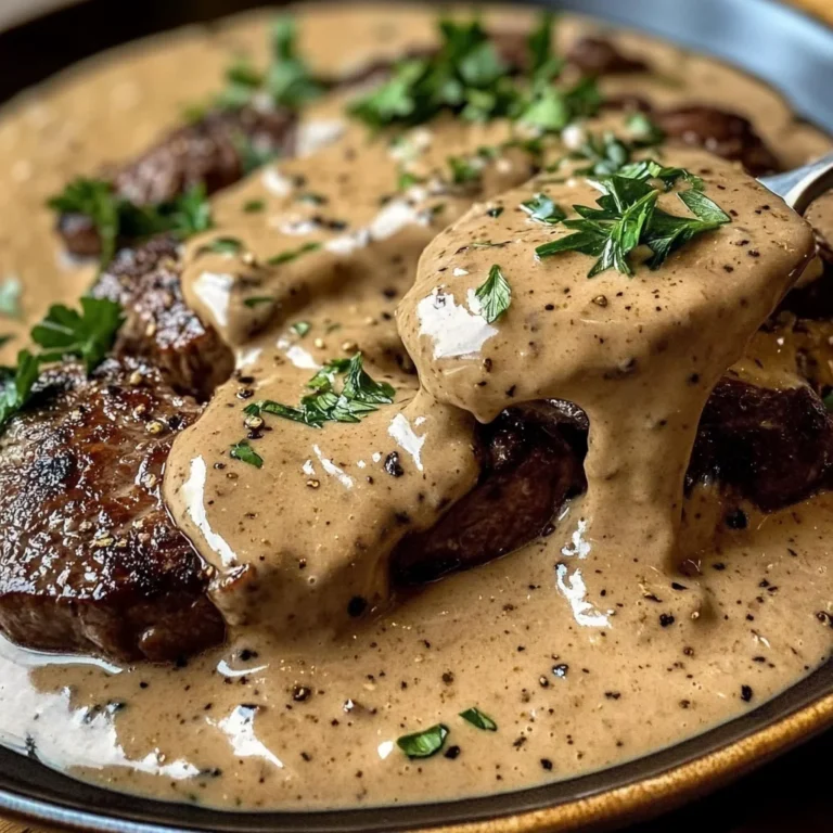 Peppercorn Sauce Recipe for Steak, Chicken, or Pasta