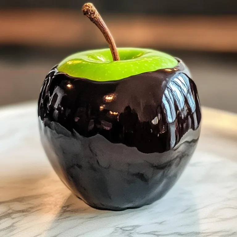 Poison Toffee Apples for Halloween