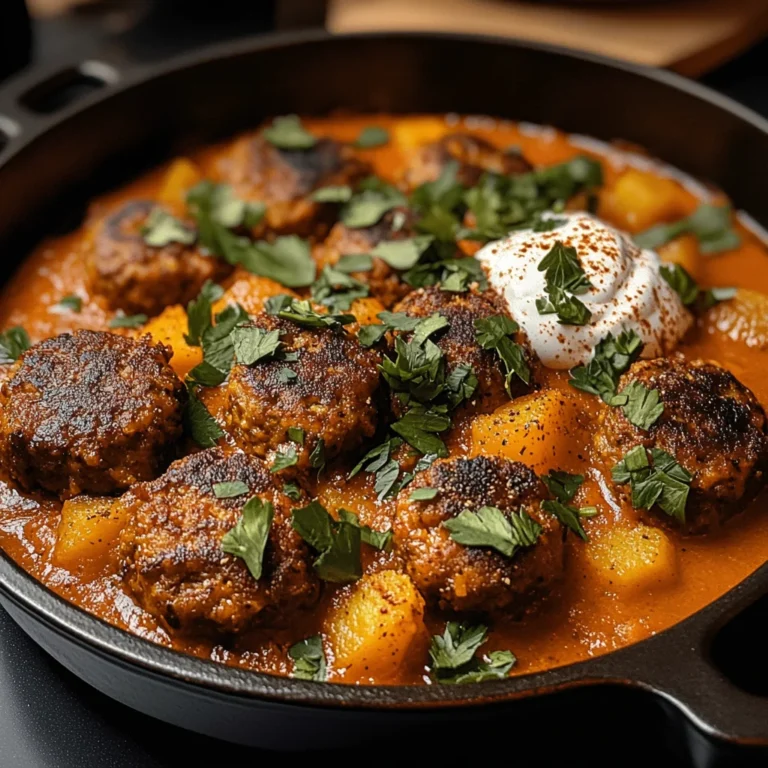 Pumpkin-Spiced Kofta Bake