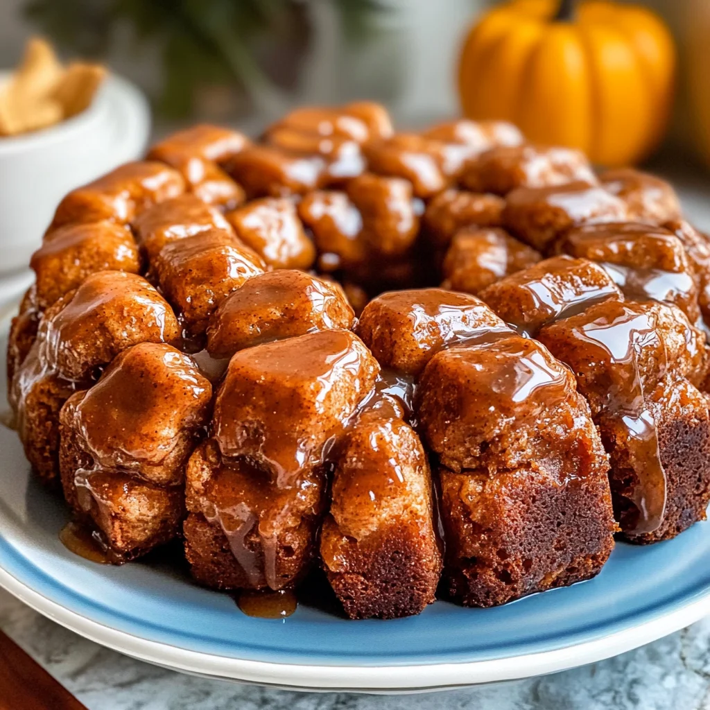 Pumpkin Spice Monkey Bread Recipe